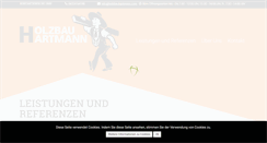 Desktop Screenshot of holzbauhartmann.com